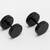  men's black rhodium plated studs earrings