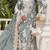Grey chiffon suit with embroidery & Sequin work