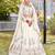 White Color Embroidery Sequence Work with thred work Silk Lahenga Choli Set
