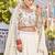 White Color Embroidery Sequence Work with thred work Silk Lahenga Choli Set