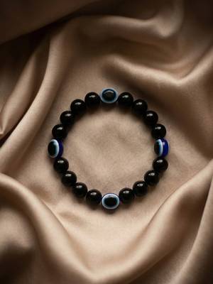  unisex black evil eye adjustable bracelet 4