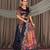 BLUE Festive Wear Printed Lehenga Choli