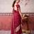  chinon self print saree with zari woven design