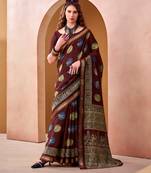 chanderi fabric printed saree