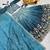 Blue Color Embroidery Sequence & Thred Work  Silk Lahenga Choli Set