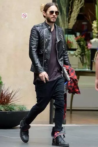 Qawach men's pure genuine  leather jacket stylish vintage black