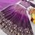 Lavender Color Embroidery Sequence & Thred Work  Silk Lahenga Choli Set