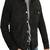 Qawach men's  genuine suede  leather jacket stylish vintage black