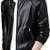 Qawach men's  genuine  leather jacket stylish vintage black bomber jacket