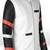 Qawach men's white black genuine leather biker jacket lambskin vintage motorcycle
