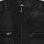 Qawach men's genuine black lambskin quilted design leather cafe racer jacket