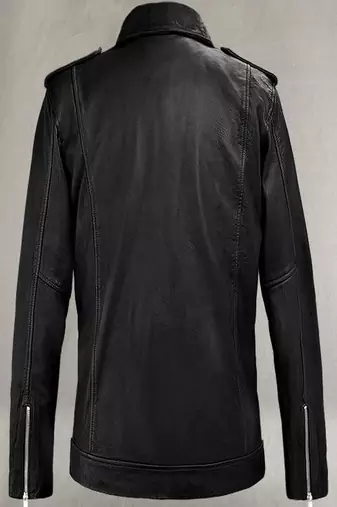 men's brown premium lambskin leather jacket vintage inspired look premium
