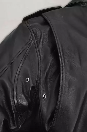 men's brown premium lambskin leather jacket vintage inspired look premium
