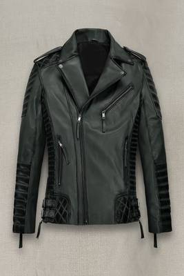 men's genuine lambskin leather biker jacket classic moto zip style authentic pro 1