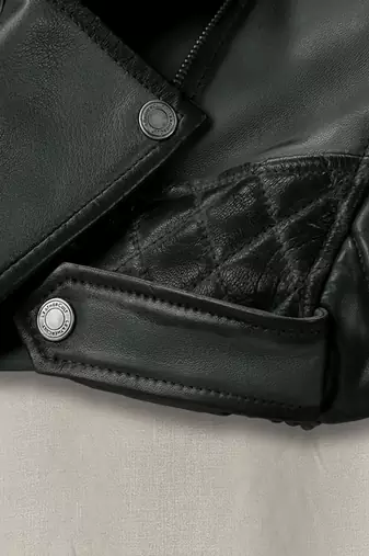 men's genuine lambskin leather biker jacket classic moto zip style authentic pro