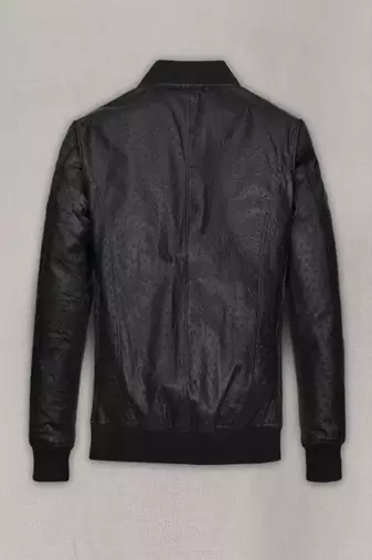 men's black lambskin leather biker jacket classic moto zip style premium featured