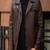 Qawach men's genuine brown lambskin jacket  motorcycle biker style jacket