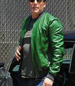 men's black lambskin leather bomber jacket vintage inspired look premium