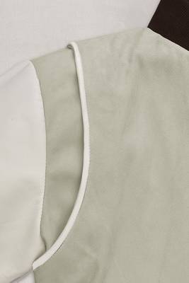 men's off white lambskin leather jacket vintage inspired look 3