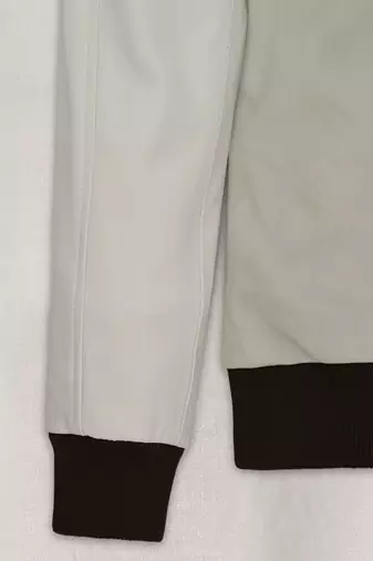 men's off white lambskin leather jacket vintage inspired look