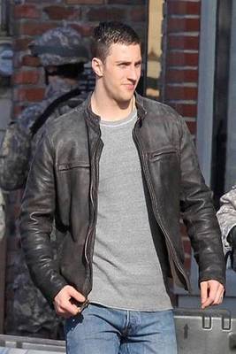 men's black lambskin leather biker jacket vintage inspired look exclusive 1
