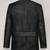 Qawach men's genuine black vintage coat jacket lambskin jacket