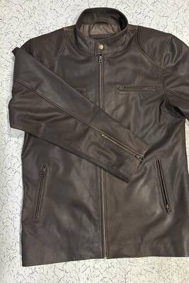 men's black lambskin cafe racer jacket vintage inspired look premium 2