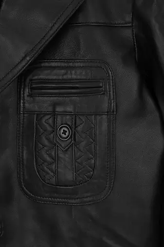 men's genuine lambskin leather biker jacket vintage inspired look exclusive