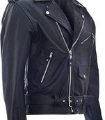 men's genuine lambskin leather biker jacket vintage inspired look modern