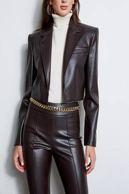 women's black lambskin leather biker jacket classic moto zip style genuine genuine 1