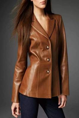 men's brown lambskin leather biker jacket classic moto zip style premium premium 1
