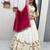 off White Embroidered Lehenga-free-size