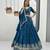 teal Cotton-Silk Lehenga-free-size