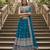 Blue Georgette Lehenga set