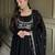 Stunning black anarkali suit with rich embroidery