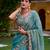 Teal Embroidered Lehenga