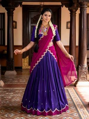 Graceful Naysha Lehenga Choli with Intricate Sequins Work 1