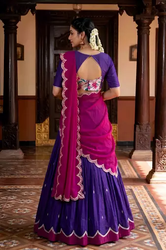 Graceful Naysha Lehenga Choli with Intricate Sequins Work