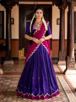 Graceful Naysha Lehenga Choli with Intricate Sequins Work 4