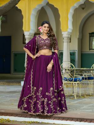 Designer Rangoli Silk Embroidery Work Chaniya Choli Set 5