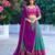 Ethnic Kanchipuram Silk Zari Border Lehenga Set