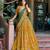 Shine Bright in Tasar Silk Foil Printed Lehenga Choli