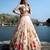 Timeless floral charm in a luxurious Tasar Silk Lehenga Choli