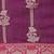 Banarasi silk blend cotton saree in purple  colour with zari work