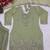 Green embroidered heavy crunchy silk sharara suit
