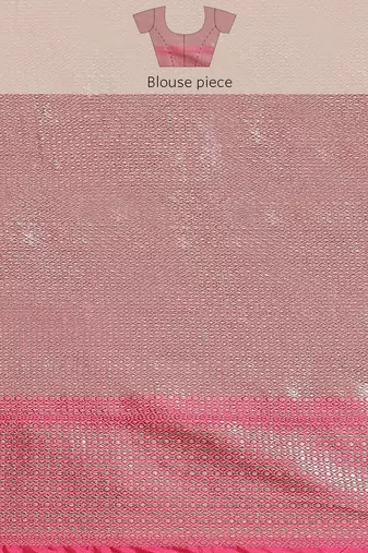 Banarasi silk blend saree in black  colour with silver zari brocade  work