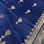 Banarasi viscose silk saree in navy blue colour with meenakari work