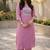 Cotton straight  kurti-pant 2 pc set