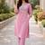 Cotton straight  kurti-pant 2 pc set
