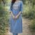 Cotton straight  kurti-pant  set